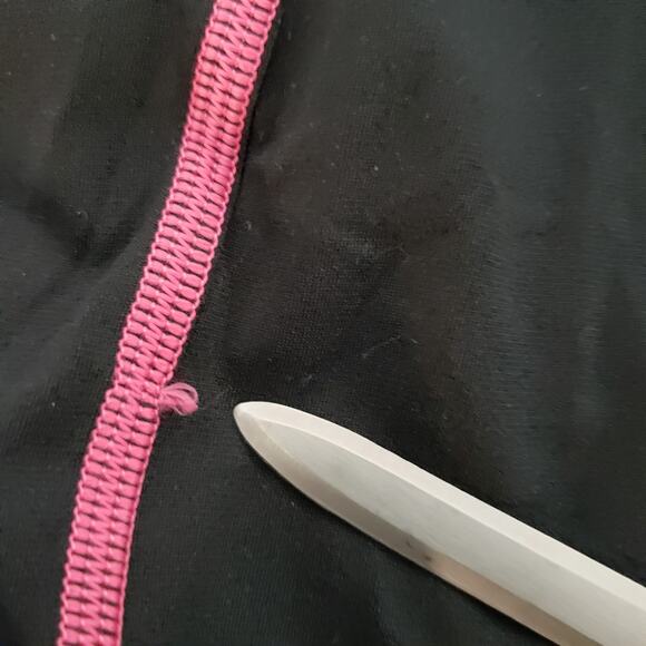 NEW!! Speedo Fit SIZE 8 Black Pink Sport Tankini Top Built Bra Endurance 7723132 - Picture 13 of 14